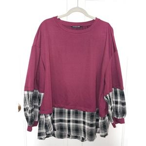 38 Bloomchic long sleeve tunic, sz 18-20/2x